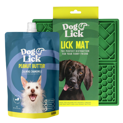 Dog Lick 500g Calming Peanut Butter and Lick Mat for Dogs